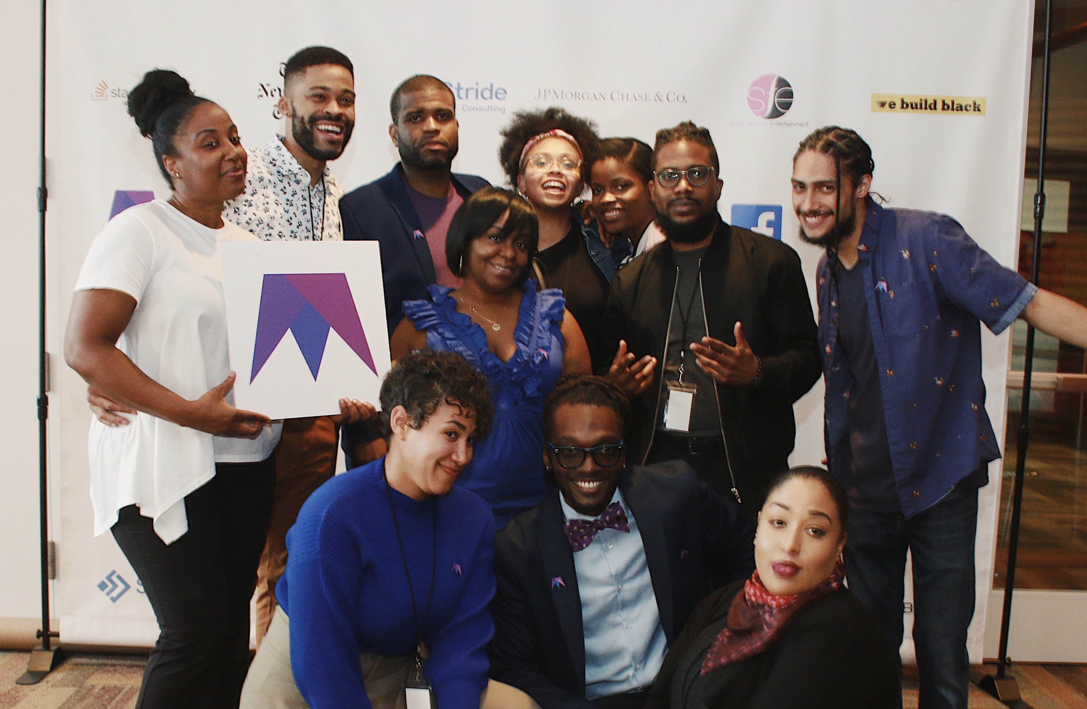 We Build Black staff group photo at Mavens I/O 2019