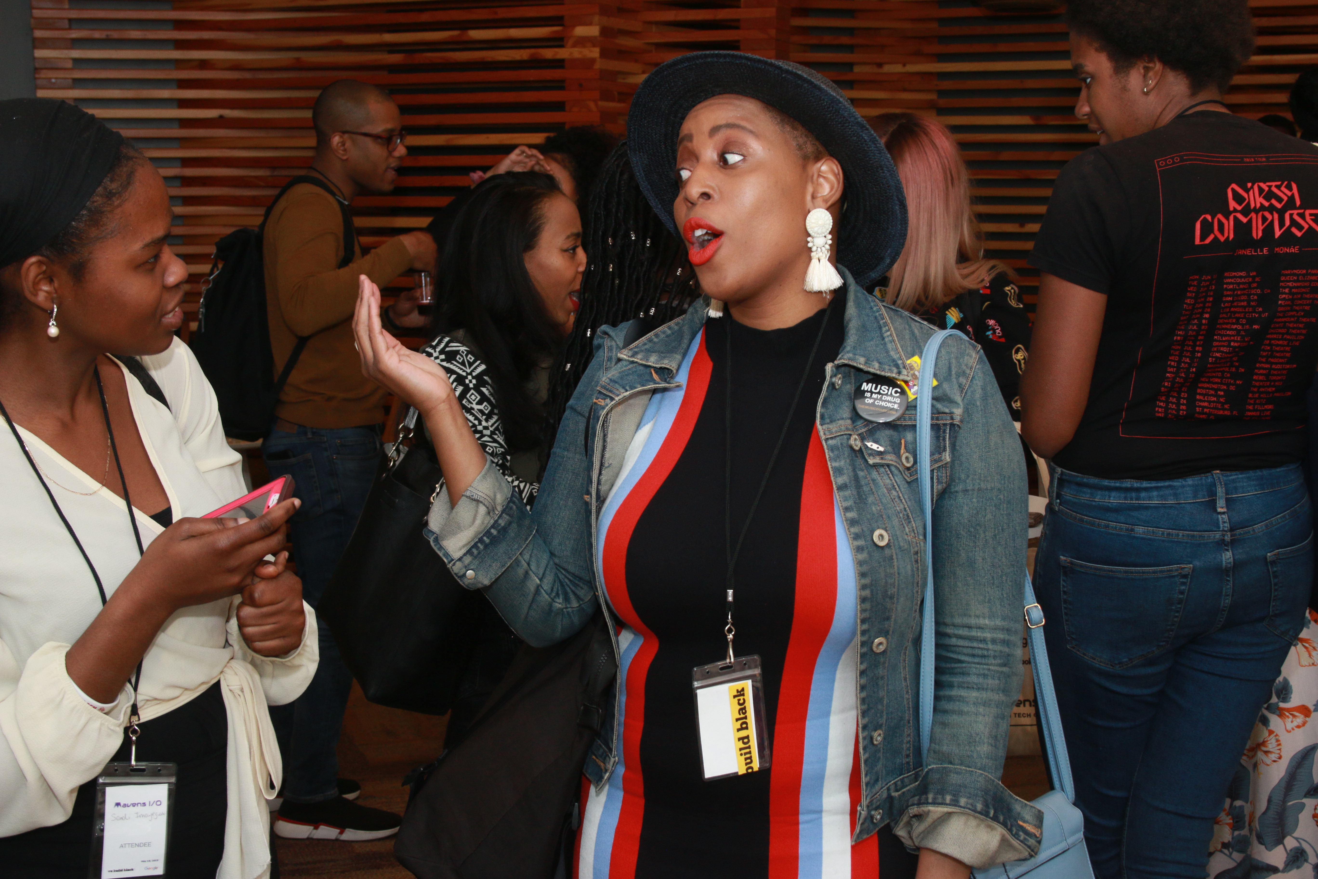 Candid crowd shot at Mavens I/O